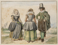 O+ 005
<br/>
Drie figuren in een polderlandschap
<br/>
<em>Avercamp, Hendrick (1585-1634)</em>